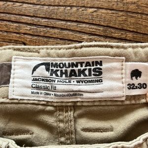 Mountain Khakis 32x30